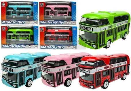 Piętrowy autobus z napędem naciągowym MIX