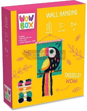 Wow Box. Zestaw makrama Tukan