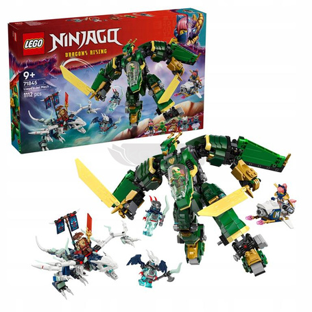 LEGO NINJAGO 71845 ODRZUTOWY MECH LLOYDA zestaw klocków dla dzieci +9 lat