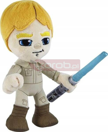 STAR WARS MASKOTKA LUKE SKYLWAKER 19 cm ze świecącym mieczem