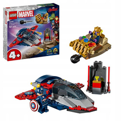 KLOCKI LEGO MARVEL 76319 KAPITAN AMERYKA KONTRA THANOS