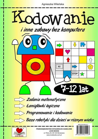 Kodowanie i inne zabawy bez komuptera 7-12 lat