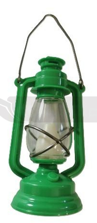 Lampka do czytania zielona