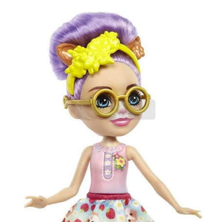 Lalka Enchantimals rodzina Świnki morskie Glee Guinea Pig i figurki HHB84