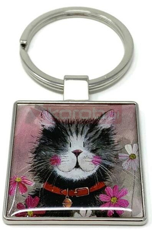 Brelok do kluczy K12 Kot Whiskers