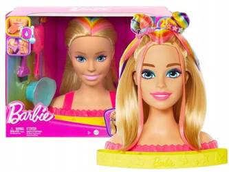 LALKA BARBIE GŁOWA DO STYLIZACJI + akcesoria B HMD78