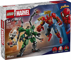 KLOCKI LEGO MARVEL 76338 Bitwa mechów: Spider-Man kontra Doc Ock, zestaw +6