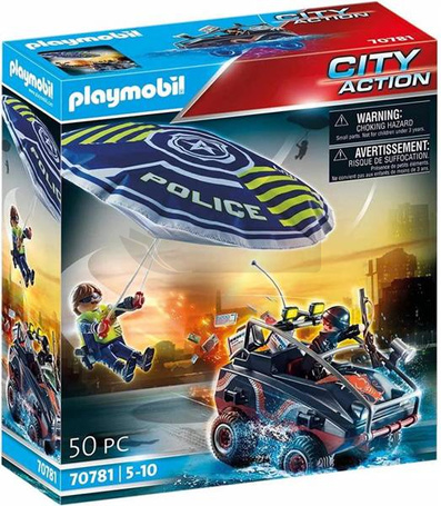 Playmobil City Action 70781 Policyjny spadochron
