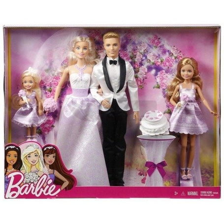 Lalka Barbie zestaw ślubny Młoda Para