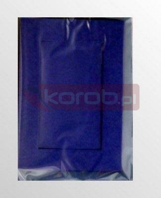 Karta passepartout + koperta granatowa 5szt