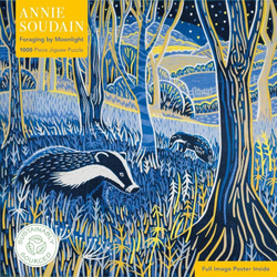 Puzzle 1000 Foraging by Moonlight Annie Soudain