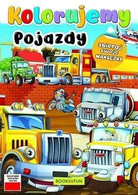 Kolorujemy. Pojazdy