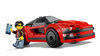 LEGO CITY 60448 Czerwony samochód sportowy, zestaw klocków dla dzieci +5