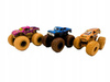 HOT WHEELS MONSTER TRUCK MUD RACERS 3-PACK zestaw 3 pojazdów HNT79