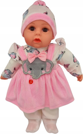 Lalka bobas mówi i śpiewa 45cm