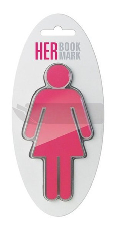 HER Bookmark - metalowa zakładka do książki