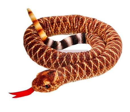 Maskotka Wąż grzechotnik teksaski 100 cm