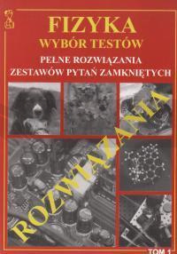 Fizyka wybór testów T.1 rozwiązania MEDYK