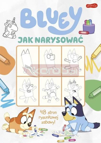 Bluey. Jak narysować