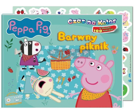 Peppa Pig. Czas na kolor. Barwny piknik