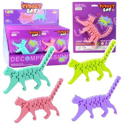 Kot 3D układanka elastyczna MIX
