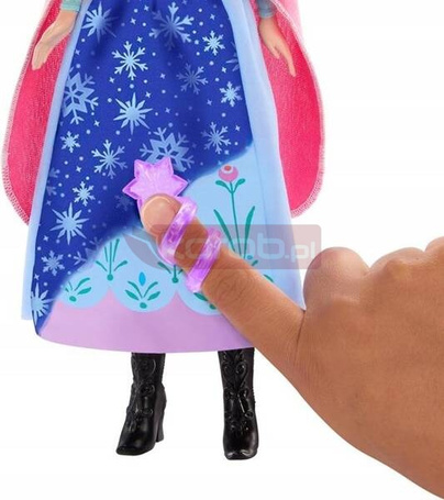 KRAINA LODU LALKA ANNA w magicznej sukience HTG24