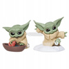 STAR WARS FIGURKA GROGU BABY YODA zestaw 2 figurek Tadpole Friend Snowy Wal F5856