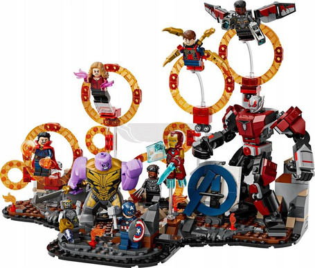 LEGO MARVEL 76323 AVENGERS KONIEC GRY OSTATECZNA BITWA zestaw klocków +10