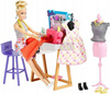 Lalka Barbie pracownia mody HDY90