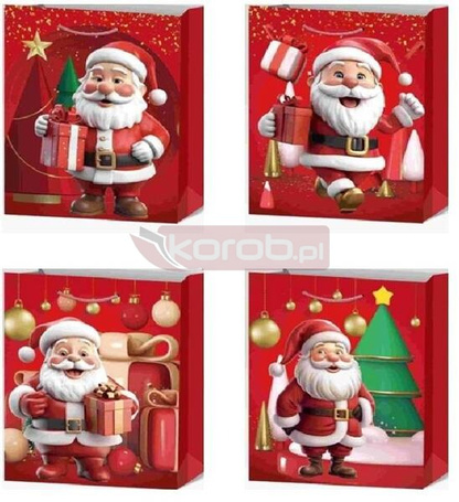 Torebka upominkowa M Boże Narodzenie MIX