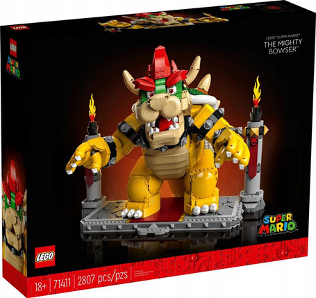 LEGO SUPER MARIO 71411 POTĘŻNY BOWSER