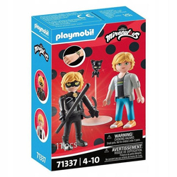 PLAYMOBIL MIRACULUM 71337 ADRIEN I CZARNY KOT zestaw dla dzieci +4 lata