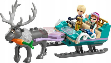 LEGO DISNEY PRINCESS 43256 Przygoda na sankach Anny FROZEN KRAINA LODU