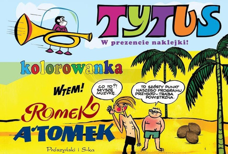 Tytus, Romek i A'Tomek. Kolorowanka 5