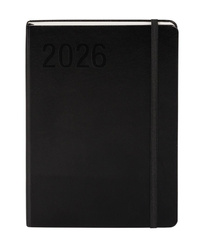 Kalendarz 2026 A5 Minimalizm czarny TNS