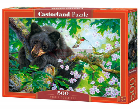 Puzzle 500 elementów Niedźwiedź Wish I Could Fly