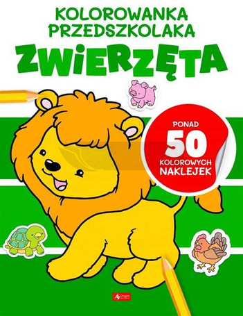 Kolorowanka przedszkolaka. Zwierzęta