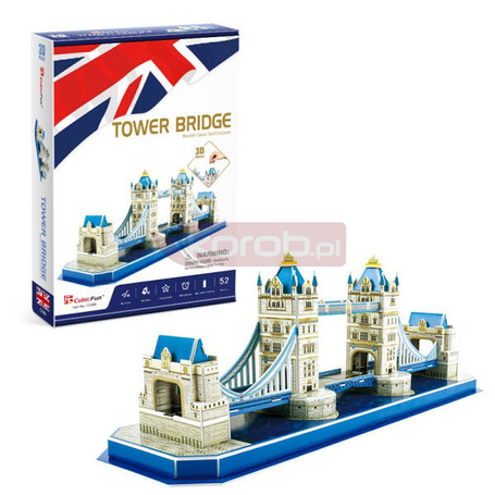 Puzzle 3D Tower Bridge 52 elementy