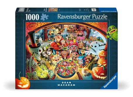 Puzzle 2D: Cukierek albo psikus 1000el