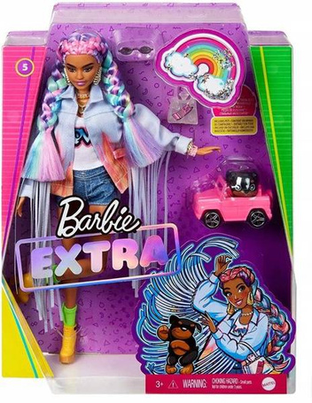 Lalka Barbie Extra Moda GRN29