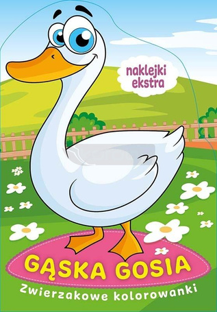 Zwierzakowe kolorowanki. Gąska Gosia