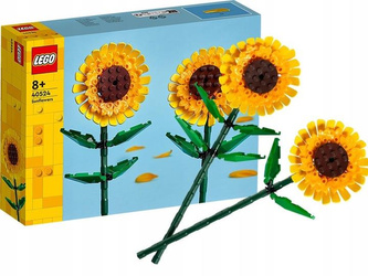 KLOCKI LEGO KWIATY OKOLICZNOŚCIOWE 40524 SŁONECZNIKI kwiatki bukiet prezent
