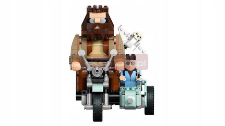 LEGO HARRY POTTER 76443 PRZEJAŻDŻKA MOTOCYKLOWA HAGRIDA, zestaw klocków