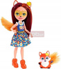 ENCHANTIMALS LALKA FELECITY FOX + LISEK zwierzątko FXM71
