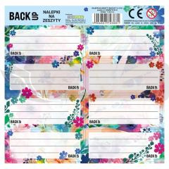 Nalepki na zeszyty BackUp 7 A10 (25szt) DERFORM