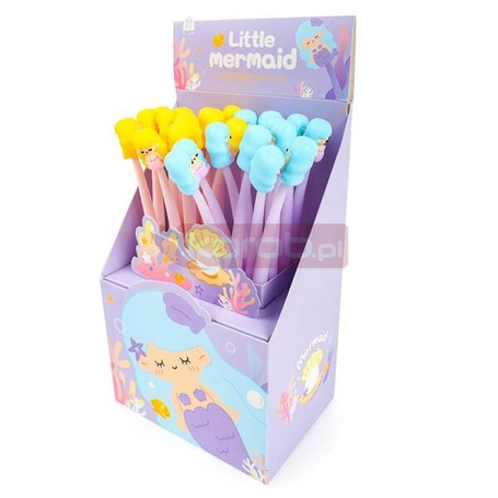 Długopis żelowy Silky Little mermaid MIX (24szt)