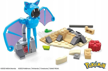 MEGA POKEMON KLOCKI 61el NOCNY LOT ZUBATA HKT19