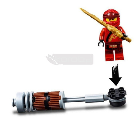 LEGO Ninjago 70667 Motocykl Kaia i skuter Zanea