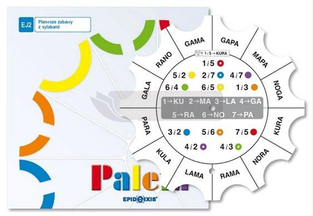 Paleta. Pierwsze zabawy z sylabami 2