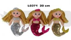 Lalka Syrenka 20cm MIX
